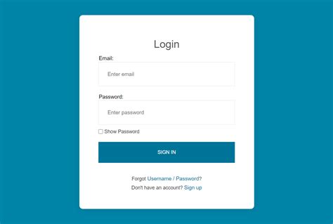 Login Details .